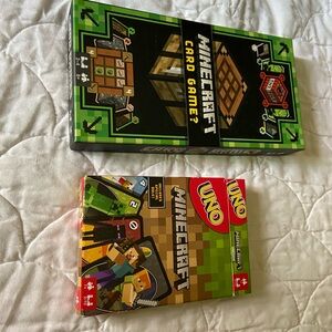 Minecraft Card Game Set summer fun